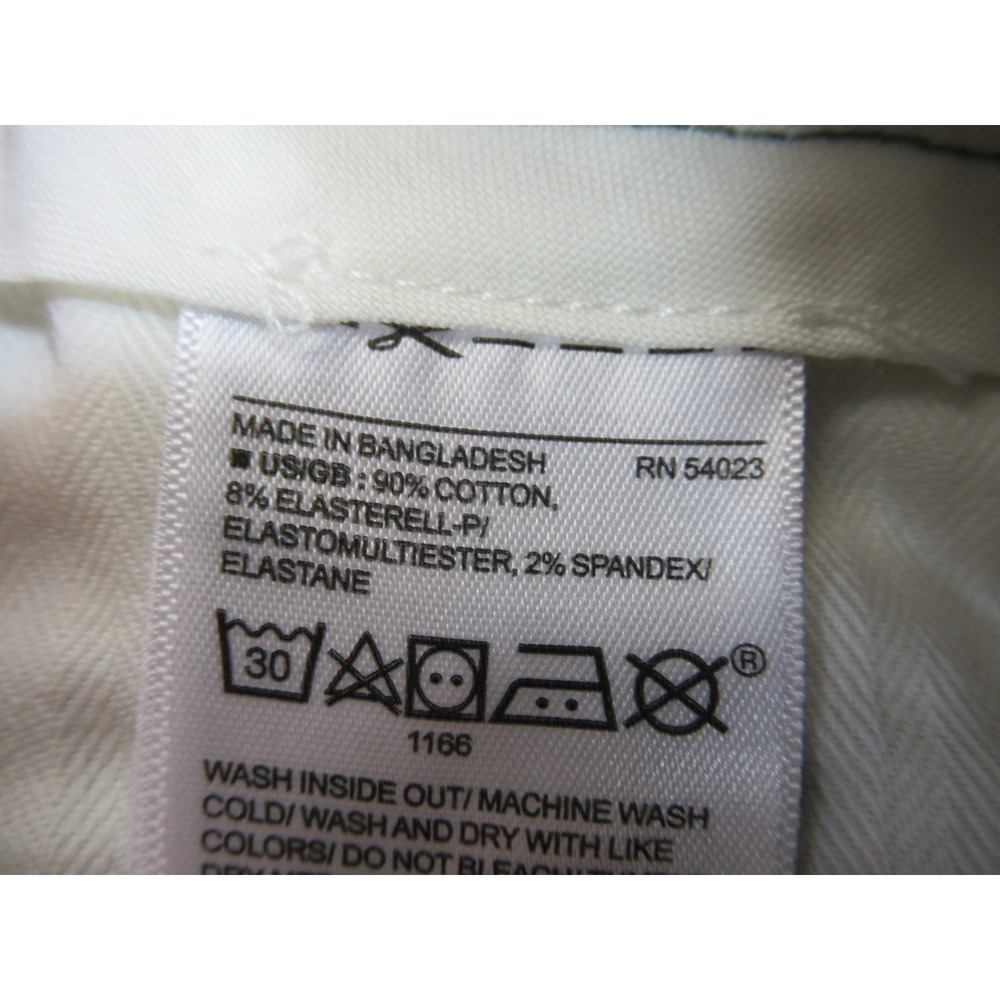 NEW Banana Republic Rapid Movement Chino Pants Men 34x30 Green Mason Tapered - Picture 7 of 7